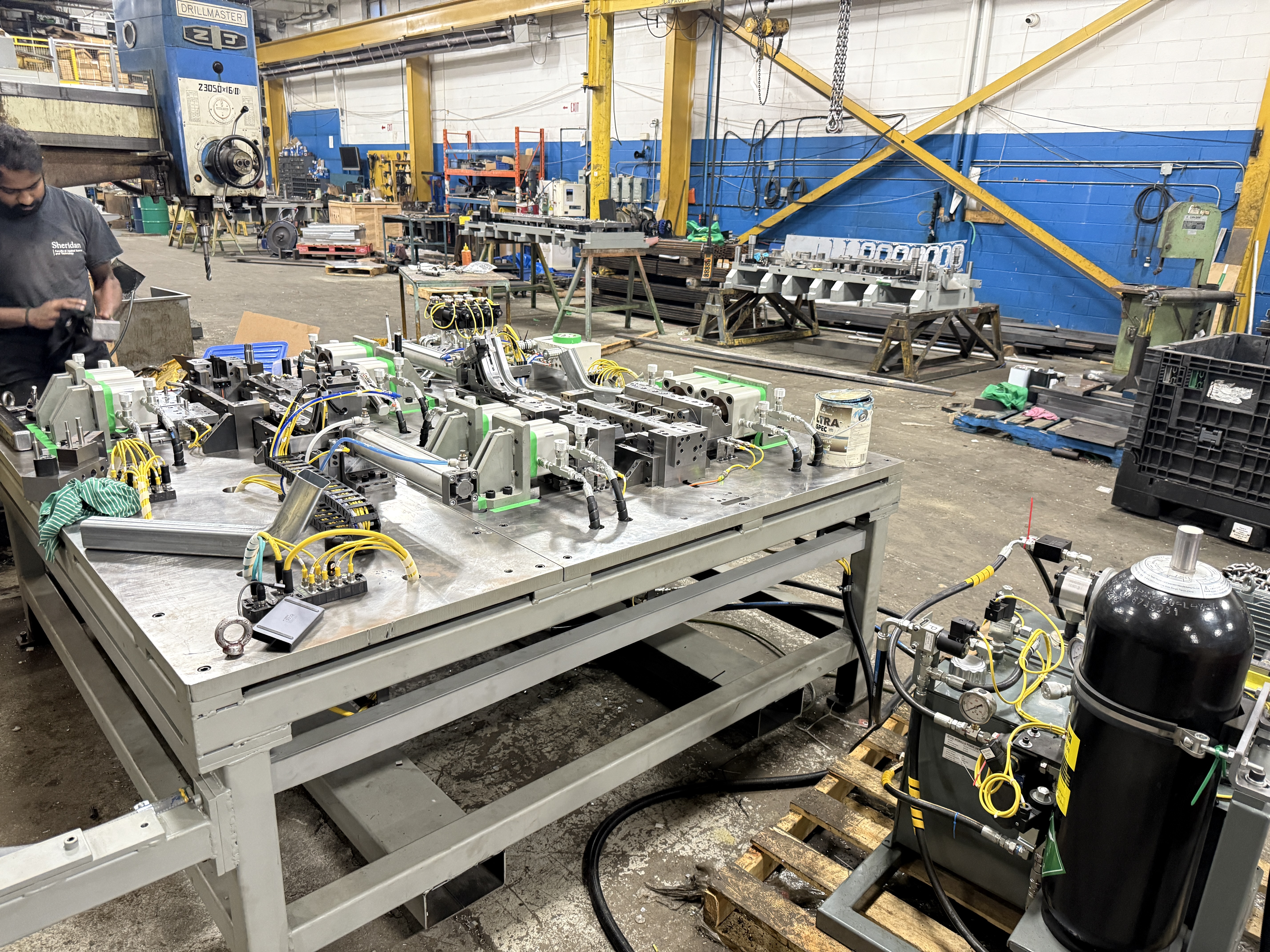 Automated Hole-Punch Fixture